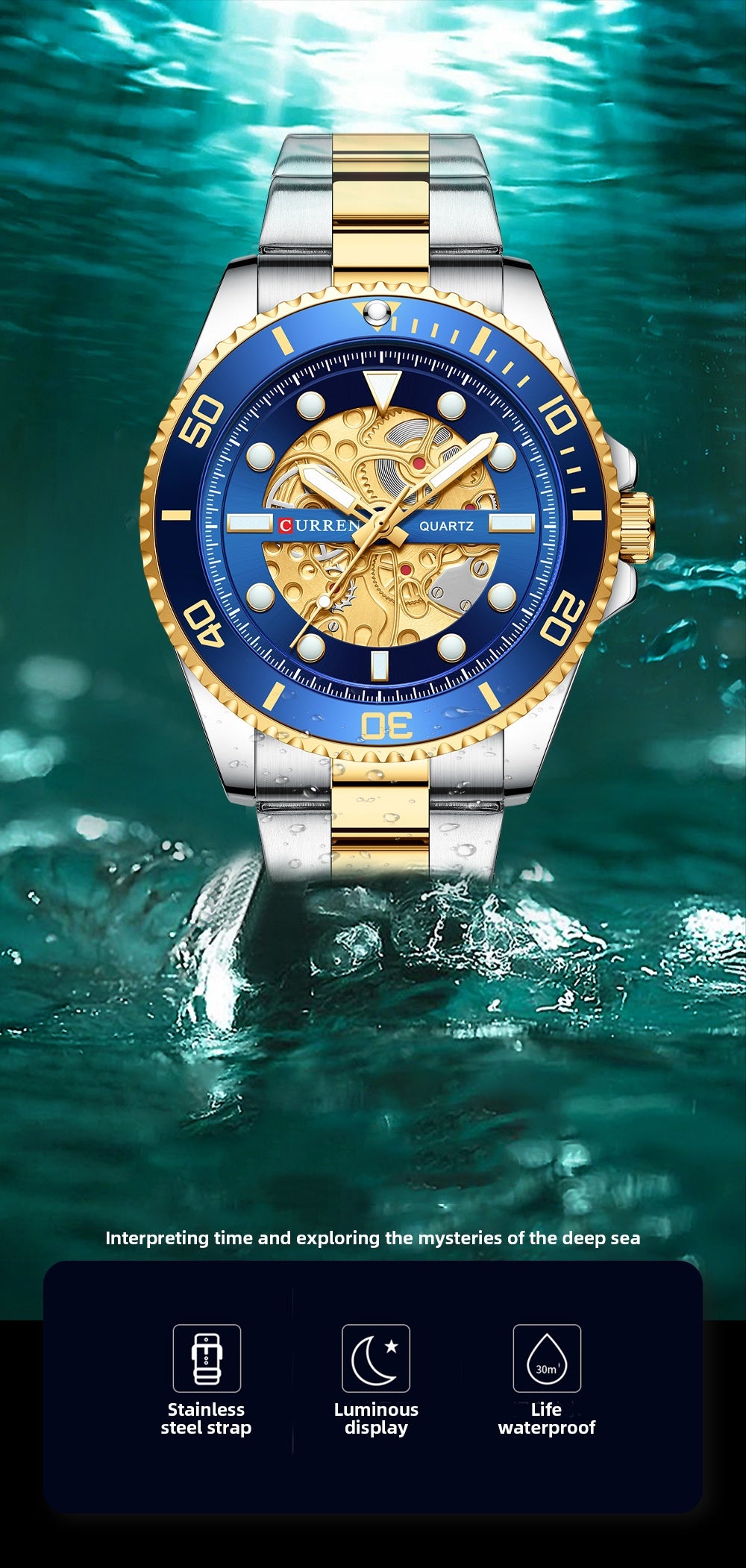 Luxvero Royale Luxury Men's Watch