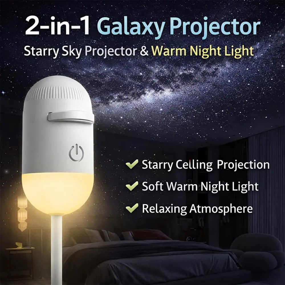 Luxvero™ Celestia Galaxy Projector