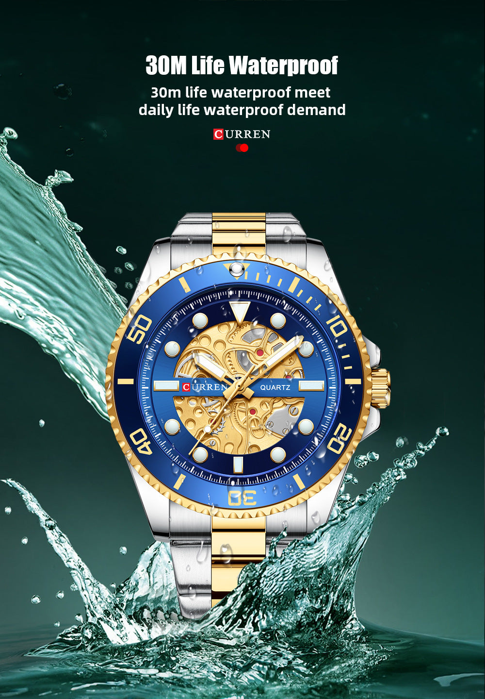 Luxvero Royale Luxury Men's Watch
