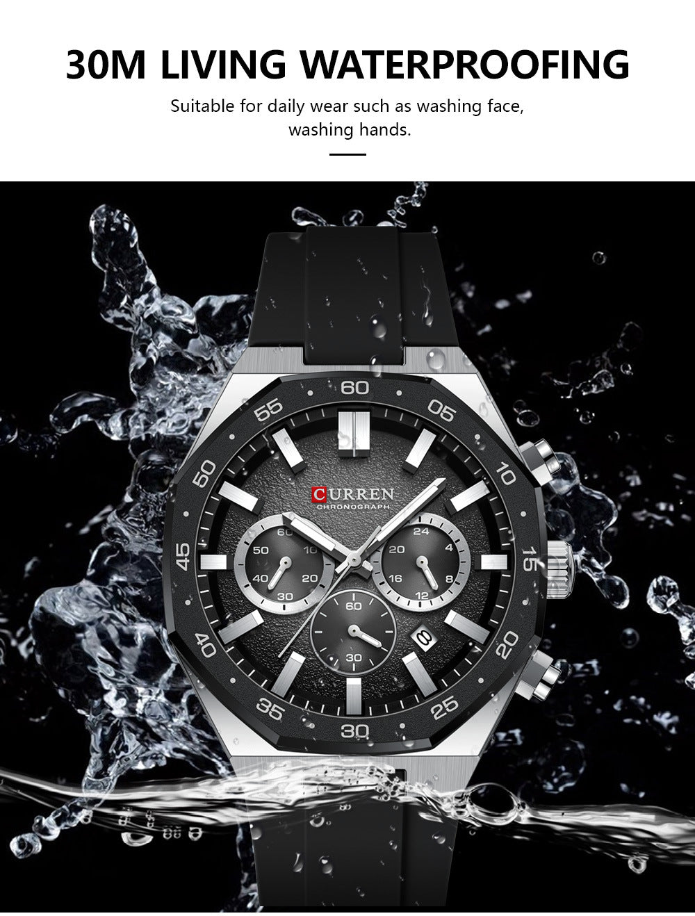 Luxvero Ultra-Velocity Chronograph Men's Watch