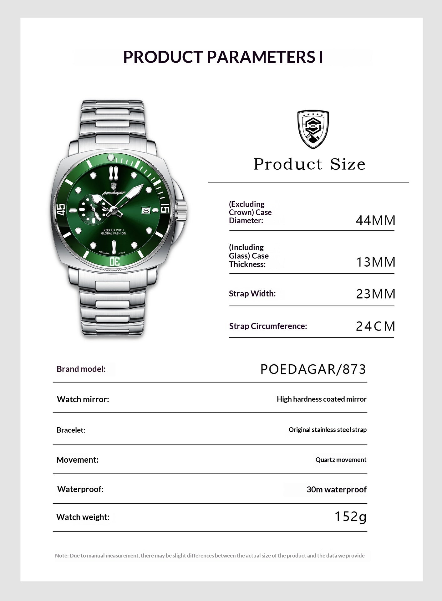 Luxvero Prestige Premium Men's Watch