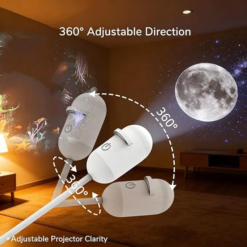 Luxvero™ Celestia Galaxy Projector