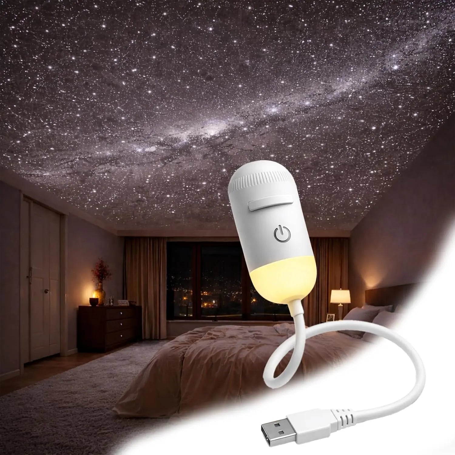Luxvero™ Celestia Galaxy Projector