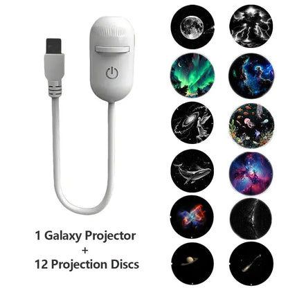 Luxvero™ Celestia Galaxy Projector