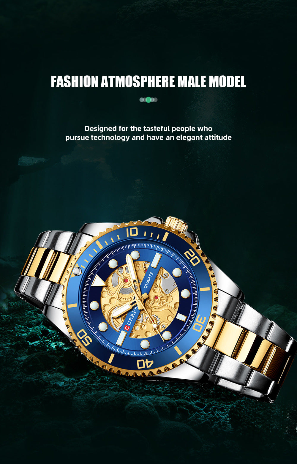 Luxvero Royale Luxury Men's Watch