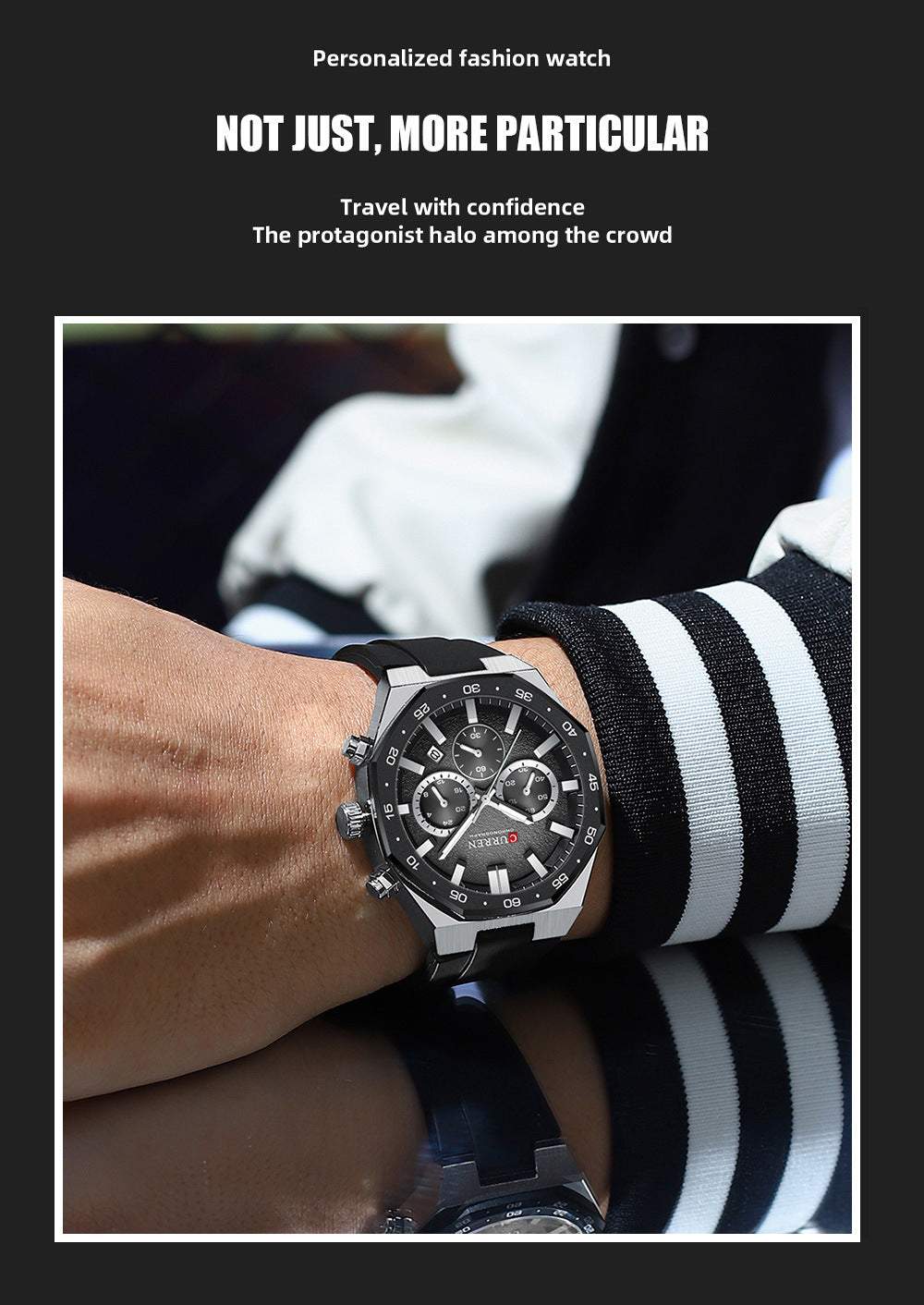 Luxvero Ultra-Velocity Chronograph Men's Watch