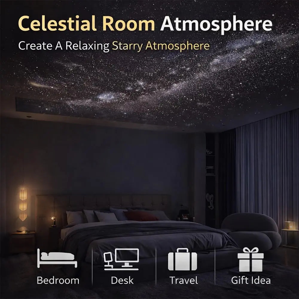 Luxvero™ Celestia Galaxy Projector
